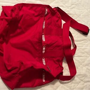 Lesportsac Bold Red Tote Bag
